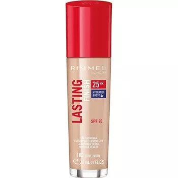 Rimmel Lasting Finish 25-часовая тональная основа True Ivory 30 мл