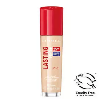 Стойкая тональная основа Rimmel Lasting Finish 25HR SPF20