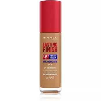 Rimmel Lasting Finish 35H Hydration Boost увлажняющая основа SPF 20 оттенок 403 Golden Caramel 30 мл Inna Marka