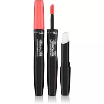 Rimmel, Lasting Provocalips Double Ended, стойкая губная помада оттенка 600 Orange, You Comin?, 3,5 г