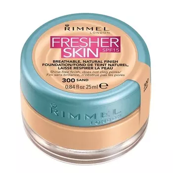 Rimmel London Fresher Skin Тональный крем SPF 15 цвета песка 30 мл