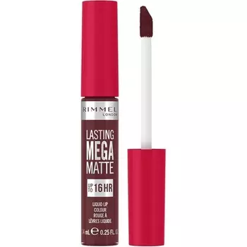 Rimmel London Lasting Mega Matte Liquid Lipstick Long-Lasting Hydrating Vegan Formula 7,4 мл 810 Сливовый This Show