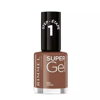 Rimmel, London Super Gel, гель-лак для ногтей 052 - Камуфляж, 12 мл