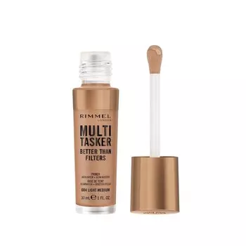 Rimmel, Multi Tasker Better Than Filters, Многофункциональное средство для лица, 004 Light Medium, 30 мл