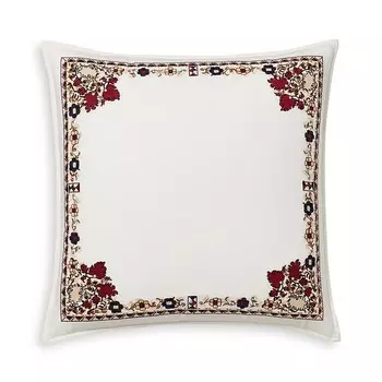 Римская декоративная подушка Ralph Lauren, 18 x 18 дюймов, слоновая кость/кремовый