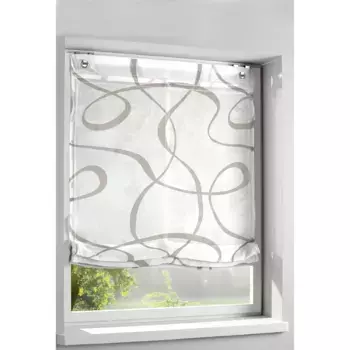 Римская штора с подвеской на крючке Heine Home, цвет wei-taupe