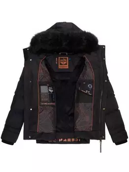 Римская зимняя куртка Stone Harbour, черный