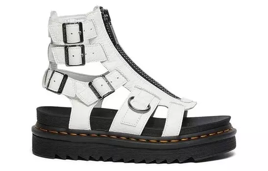 Римские сандалии Dr.Martens, белый