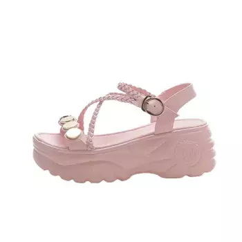 Римские сандалии женские Abcfjg, розовый