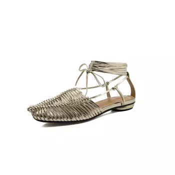 Римские сандалии женские Aiqinisha, золотой