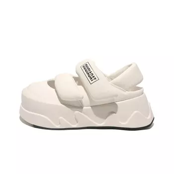 Римские сандалии женские Amoy Love, серебряный