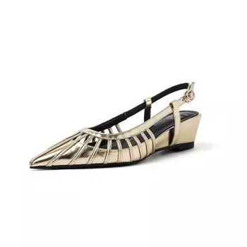 Римские сандалии женские Bai Shiting, золотой