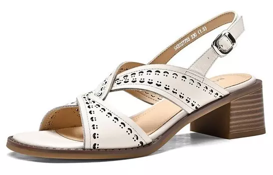 Римские сандалии женские Bosssunwen, темно-коричневый