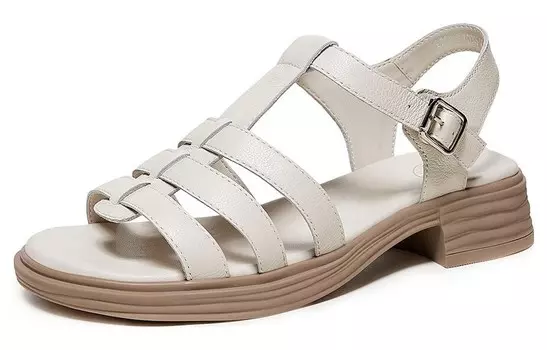 Римские сандалии женские Camel