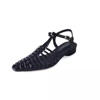 Римские сандалии женские Flowerskam, серебряный