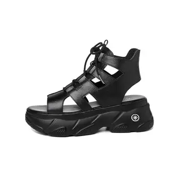 Римские сандалии женские Guci Tianlun, черный