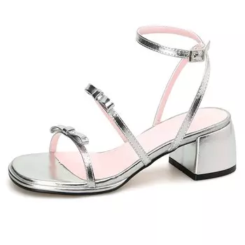 Римские сандалии женские Kemeilian, серебряный