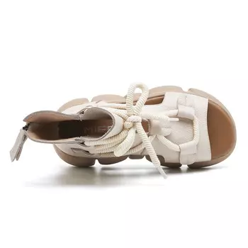 Римские сандалии женские Miffy, черный