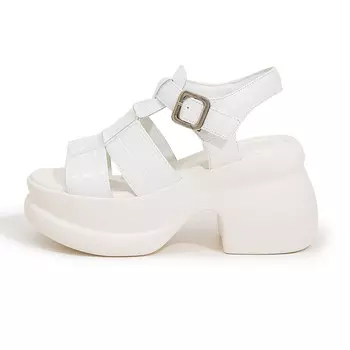 Римские сандалии женские Milan Love Song, белый