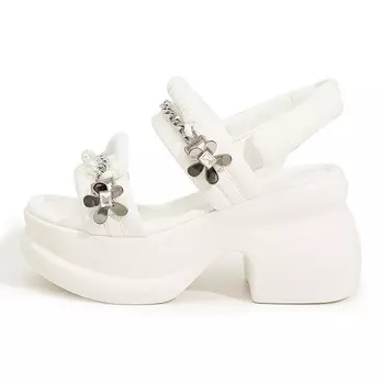 Римские сандалии женские Milan Love Song, белый