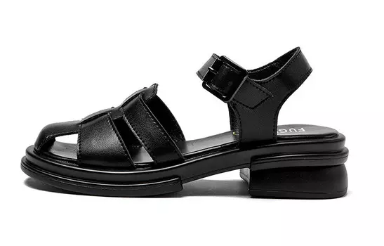 Римские сандалии женские Rich Birds, черный