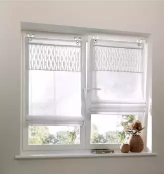 Римские шторы Kutti, белый