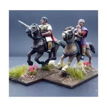 Римский генерал и советник, Gripping Beast Miniatures - Late Romans, Huns & Sussanid Persians (28mm)
