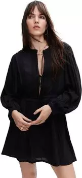 Римское Платье MANGO, черный