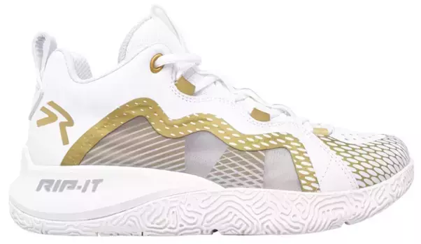 RIP-IT Женские волейбольные кроссовки Future Court, белый/золотой