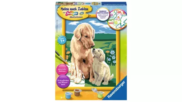 Рисование по номерам материнская любовь Ravensburger Beschftigung