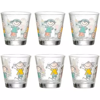 Ritzenhoff & Breker BEST FRIENDS Стакан 270 мл, набор из 6 шт. для мальчиков и девочек