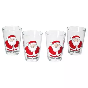 Ritzenhoff Santa Winter 4x бокал для глинтвейна 240мл H11см стакан для чая Ritzenhoff & Breker