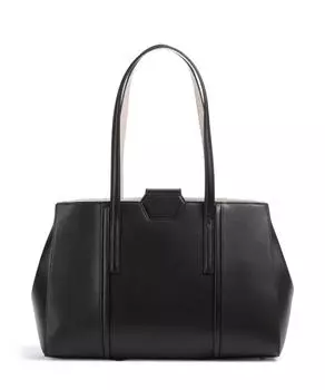 Riva l шоппер зернистая кожа Furla, черный