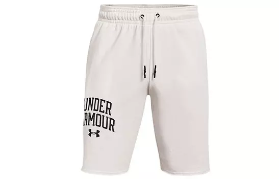Rival повседневные шорты мужские Off White Under Armour, кремовый