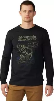 River Bear с длинным рукавом Mountain Hardwear, черный
