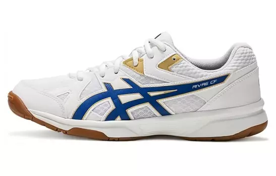 River CS Бадминтон Обувь унисекс Низкий верх Asics, белый/синий