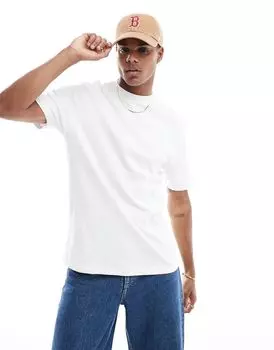 River Island – белая футболка стандартного кроя