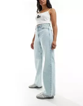 River Island – светло-голубые прямые джинсы свободного кроя
