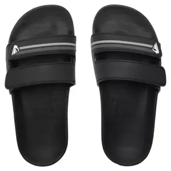 Rivi Quiksilver детские шлепанцы, чёрный