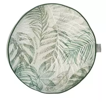 Rivira Maison Декоративная подушка из хлопкового холста Bayou Green 40X40 40 x 40 см 1 Декоративная подушка Зеленая Beddinghouse