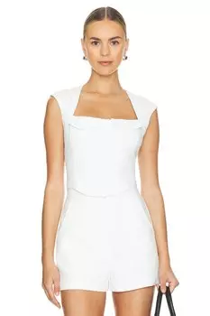 Ривз топ Amanda Uprichard, белый
