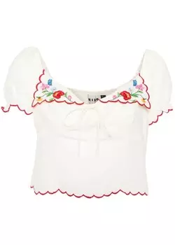 Rixo блузка Didi, серый