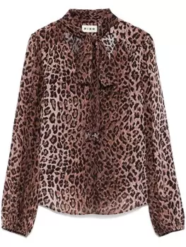 Rixo блузка Moss, коричневый