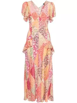 Rixo платье Evie, розовый