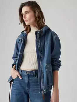 Риз куртка в стиле милитари Levi's, цвет Don't Slow Down - Medium Wash