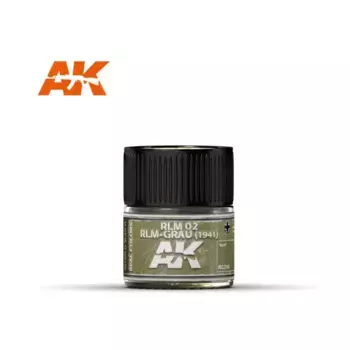 РЛМ 02 РЛМ-ГРАУ (1941 г.), Paint - Real Color (AK-Interactive)
