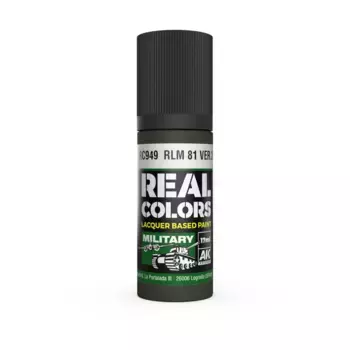 RLM 81 Версия 2 (неправильно называется RLM 83), Paint - Real Color, Dropper Bottles (AK-Interactive)