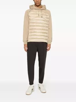 RLX Ralph Lauren худи со вставками, нейтральный цвет