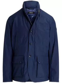 RLX Ralph Lauren куртка со съемным капюшоном и вставками, синий
