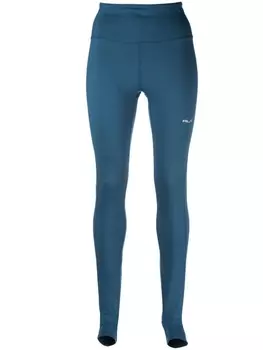 RLX Ralph Lauren спортивные легинсы с завышенной талией, синий